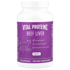 Beef Liver, 750 mg, 120 Capsules