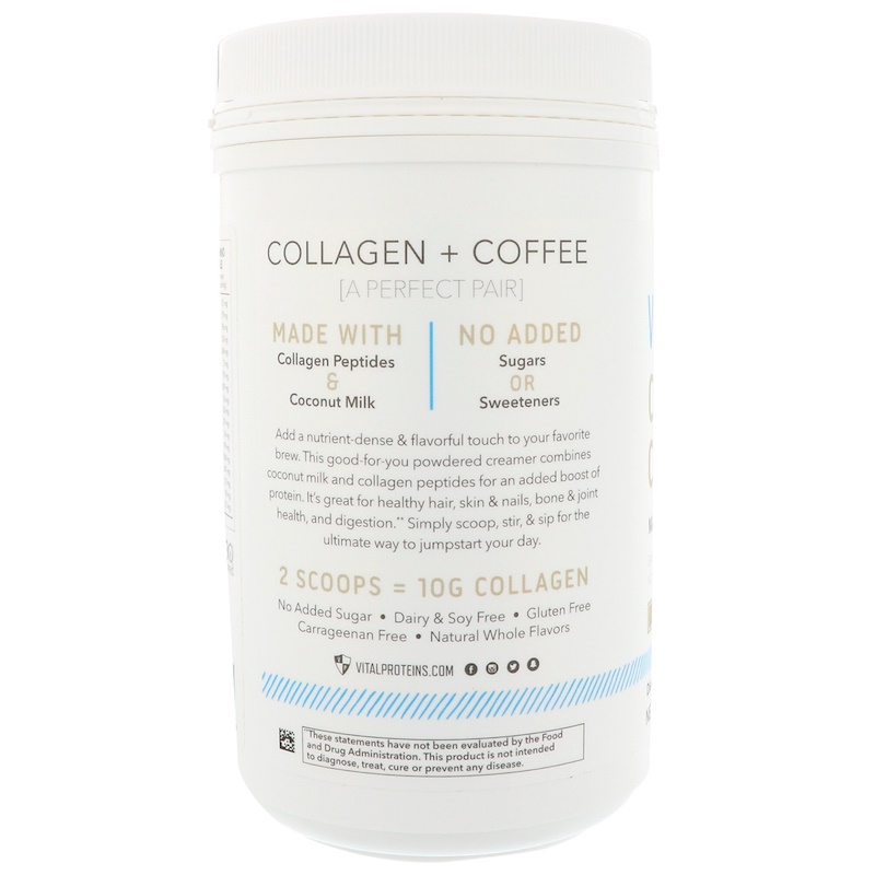 Vital Proteins, Collagen Creamer, Coconut, 10.2 oz (288 g) iHerb