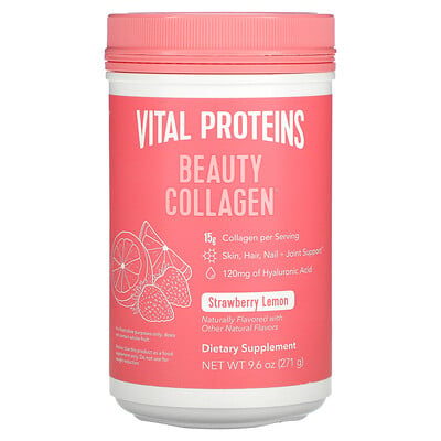 Vital Proteins Beauty Collagen клубника и лимон 271 г (9 6 унции)