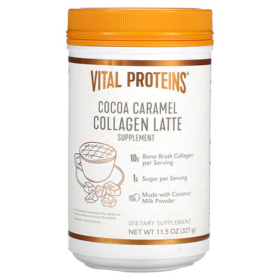 Vital Proteins Collagen Latte какао-карамель 327 г (11 5 унции)