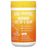 Vital Proteins, Morning Get Up ＆ Glow（モーニングゲットアップ＆グロー）、オレンジ、265g（9.3オンス） 