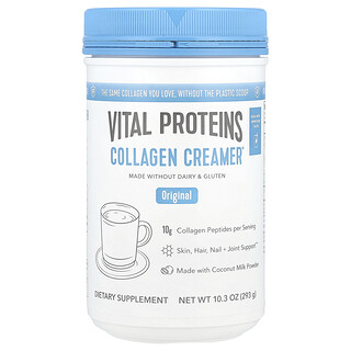 Vital Proteins, 콜라겐 크리머, 오리지널, 293g(10.3oz)