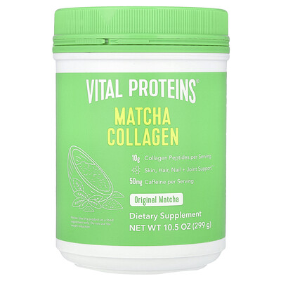 Vital Proteins  Matcha Collagen  Original Matcha  10.5 oz (299 g)