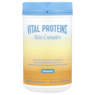 Vital Proteins‏, קומפלקס עור, ללא תוספת טעם, 339 גרם (11.9 אונקיות)