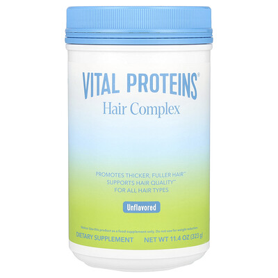Vital Proteins Hair Complex Unflavored 11.4 oz (323 g)