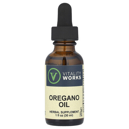 Vitality Works Oregano Oil, 1 fl oz (30 ml)