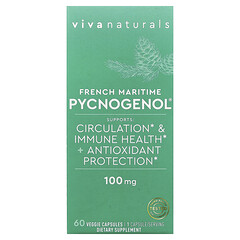 French Maritime Pycnogenol®, 100 мг, 60 вегетаріанських капсул