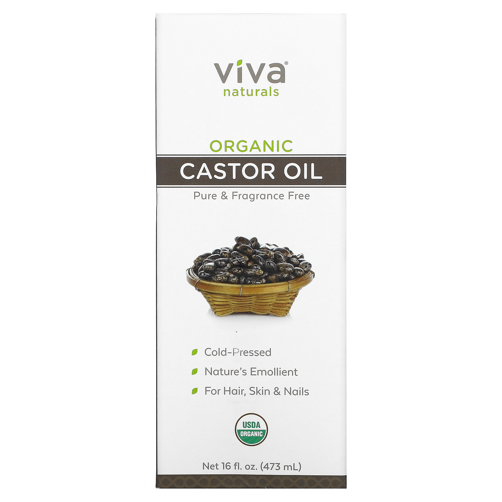 Is Viva Naturals A Good Brand Viva Naturals, Organic Castor Oil, 16 fl oz (473 ml)