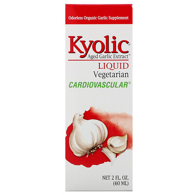 Kyolic Aged Garlic Extract, Liquid, 2 fl oz (60 ml)