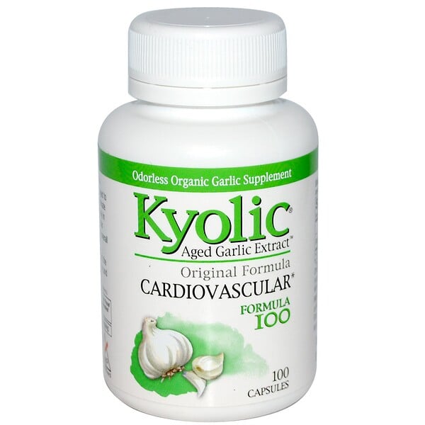 Kyolic, Aged Garlic Extract, Cardiovascular, Formula, Herz-Kreislauf, 100 Kapseln