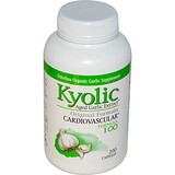 Kyolic, Выдержанный чесночный экстракт, сердечно-сосудистая система, формула 100, 200 капсул отзывы