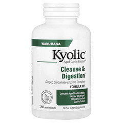Aged Garlic Extract™, Cleanse & Digestion, Formula 102, 200 Veggie Tablets