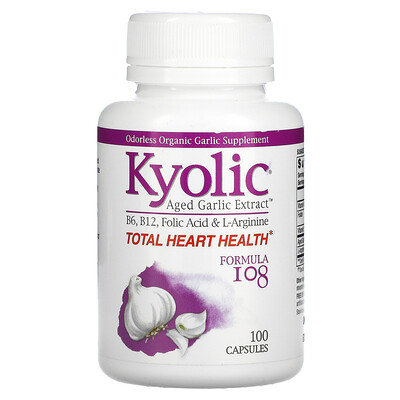 

Kyolic Aged Garlic Extract Formula 108 100 Capsules