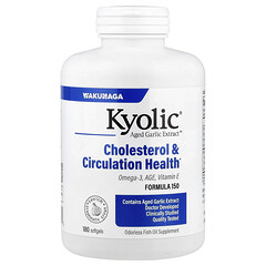 Aged Garlic Extract™, підтримка рівня холестерину та здорового кровообігу, 180 капсул