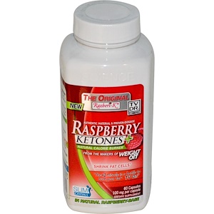 Уакунага Киолик, The Original Razberi-K, Raspberry Ketones+, Natural Calorie Burner, 100 mg, 60 Capsules отзывы