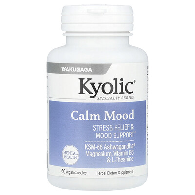 Kyolic  Specialty Series  Calm Mood  60 Vegan Capsules