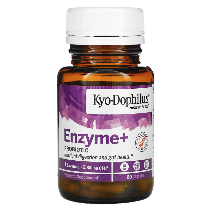Kyolic, Kyo Dophilus, Probiotics Plus Enzymes, 60 Capsules iHerb