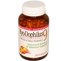 Kyo-Dophilus 9, 180 капсул - изображение