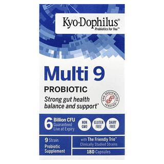 Kyolic, Kyo-Dophilus®，9 种益生菌，180 粒胶囊