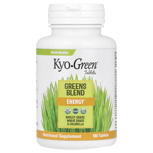 Kyolic Kyo-Green, Greens Blend, Energy, 180 Tablets