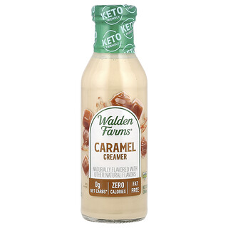 Walden Farms, Smetana na kávu, karamel, 12 fl oz (355 ml)