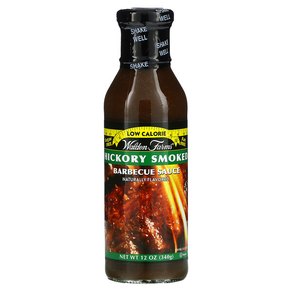 Walden Farms, Hickory Smoke Barbecue Sauce, 12 oz (340 g)