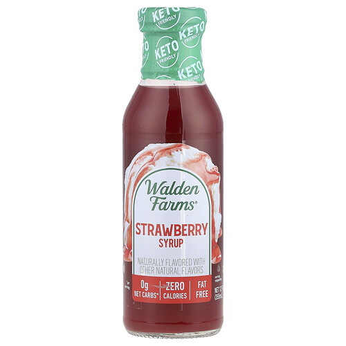 Walden Farms Strawberry Syrup, 12 fl oz (355 ml)