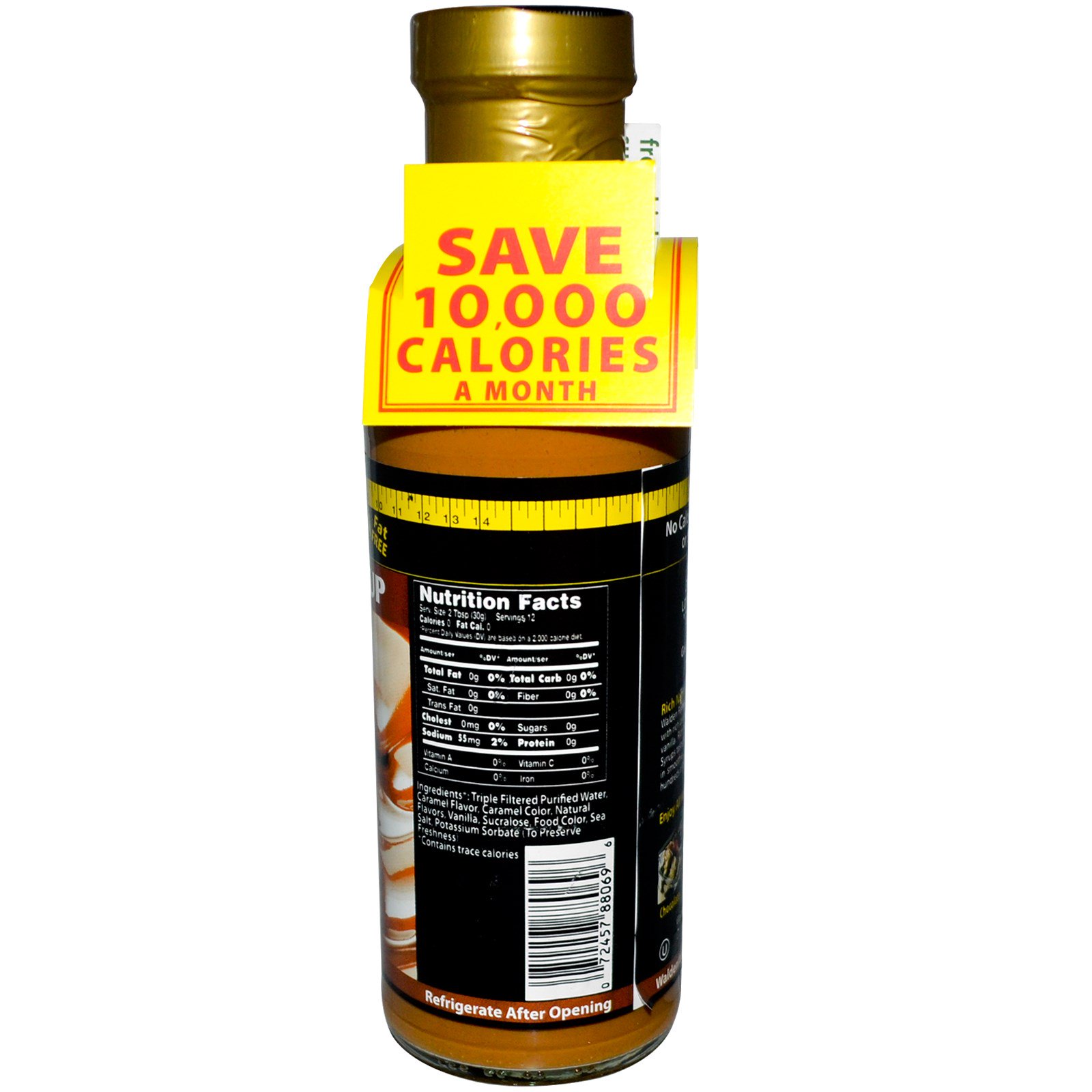 Walden Farms Caramel Syrup Nutrition Facts Besto Blog