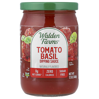Walden Farms, Salsa marinara, Tomate y albahaca, 340 g (12 oz)