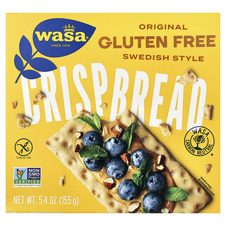 Wasa Flatbread, Gluten Free Crispbread, Original, 5.4 oz (155 g)