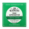 J R Watkins, Cough Suppressant Rub, Menthol Camphor,  4.12 oz (116 g)