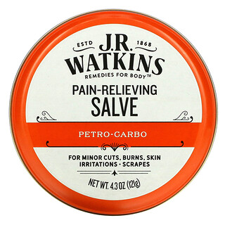 J R Watkins, Pain-Relieving Salve, Petro-Carbo, 4.3 oz (121 g)