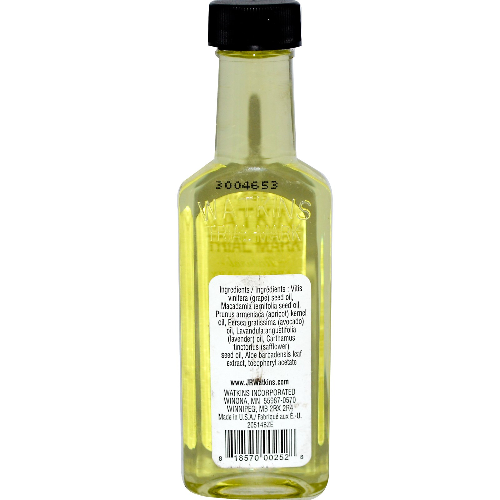 J R Watkins, Body Oil, Lavender, 2 fl oz (59 ml) - iHerb