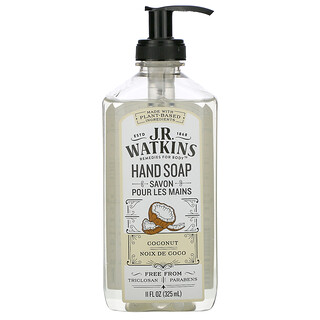 J R Watkins, 洗手液，椰子，11 盎司（325 毫升）。