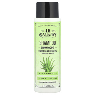 J R Watkins, Shampoo, Aloe & Green Tea, Shampoo, Aloe und grüner Tee, 354 ml (12 fl. oz.)