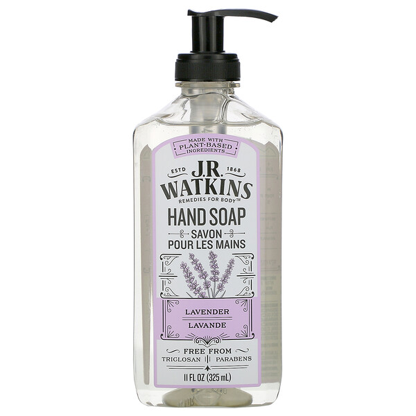 Hand Soap, Lavender, 11 fl oz (325 ml)