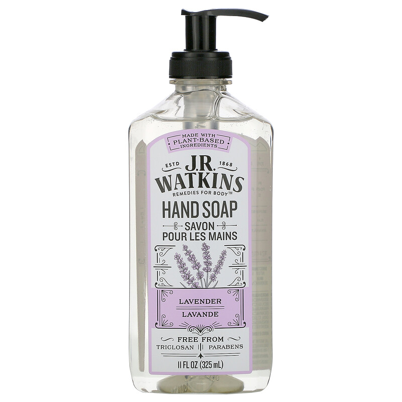 J R Watkins, Hand Soap, Lavender, 11 fl oz (325 ml) iHerb
