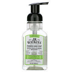 J R Watkins, 泡泡洗手液，蘆薈綠茶味，9 液量盎司（266 毫升）