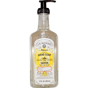 J R Watkins, Натуральное мыло для рук, Лимон, 11 жидких унций (325 мл)