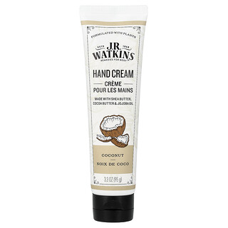 J R Watkins, Hand Cream, Coconut, Handcreme, Kokosnuss, 95 g (3,3 oz.)