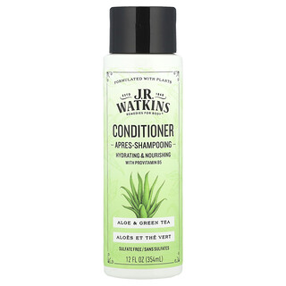 J R Watkins, Conditioner, Aloe & Green Tea, Conditioner, Aloe und grüner Tee, 354 ml (12 fl. oz.)