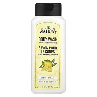 J R Watkins, Body Wash, Lemon Cream, 532 ml (18 fl oz)
