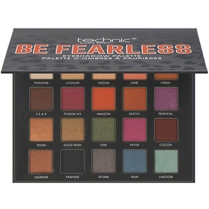 W7, Technic, Limited Edition, Be Fearless, Eye Shadow Palette, 0.56 oz (16 g) отзывы покупателей