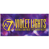 W7, Violet Lights 紫調中性眼影盤，0.39 盎司 （11.2 克） 