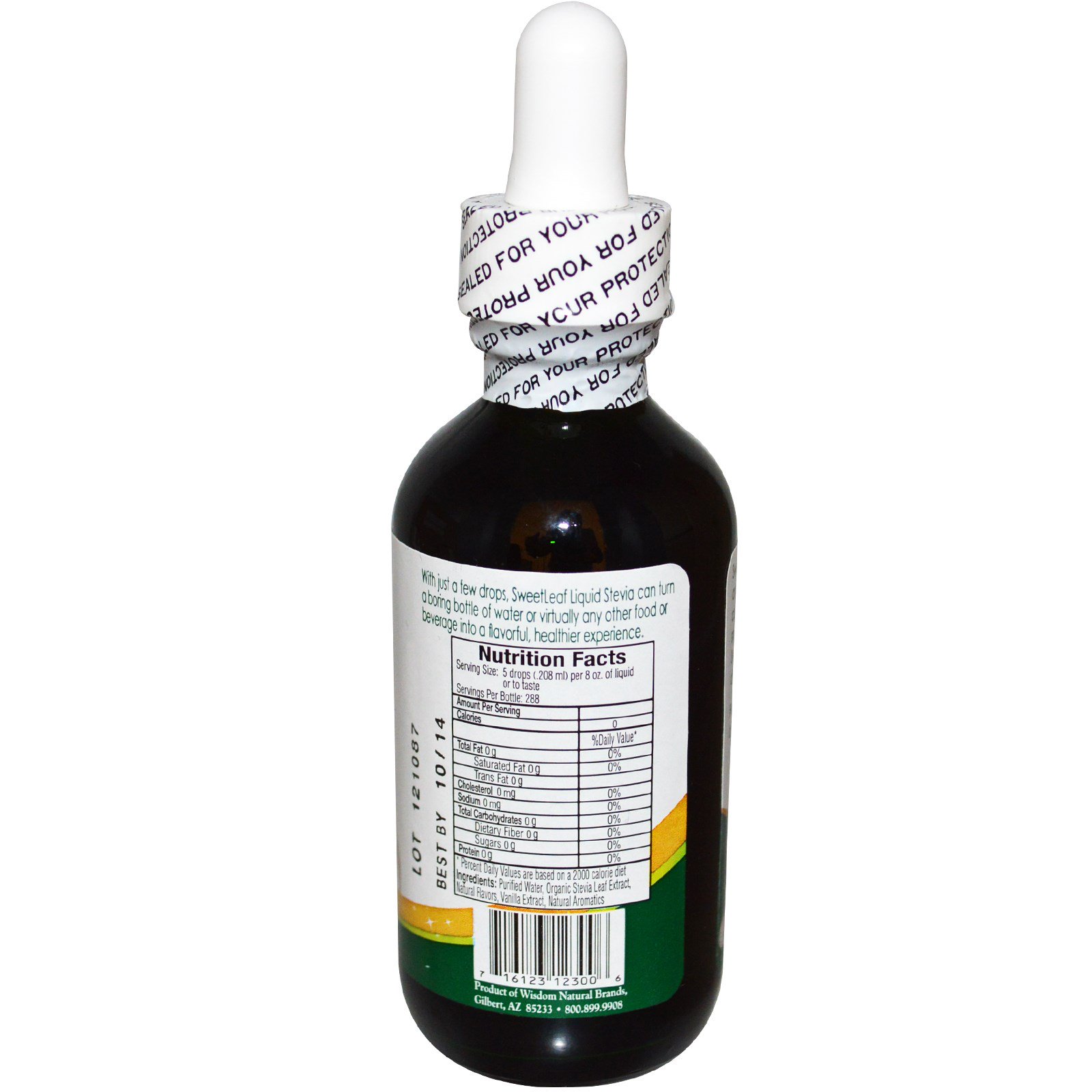 Wisdom Natural, Sweet Drops, Liquid Stevia Sweetener, English Toffee, 2