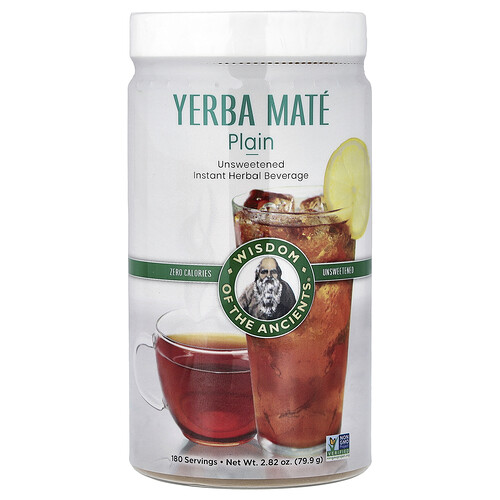 Wisdom Of The Ancients, Yerba Mate, einfacher Instant-Kräutertee, ungesüßt, 79,9 g (2,82 oz.)