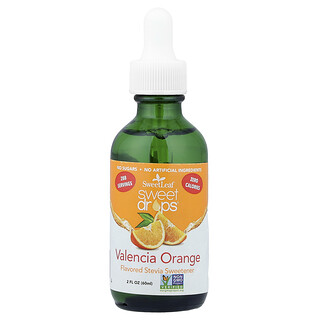 SweetLeaf Stevia, Sweet Drops®, Valencia Orange, 2 fl oz (60 ml)