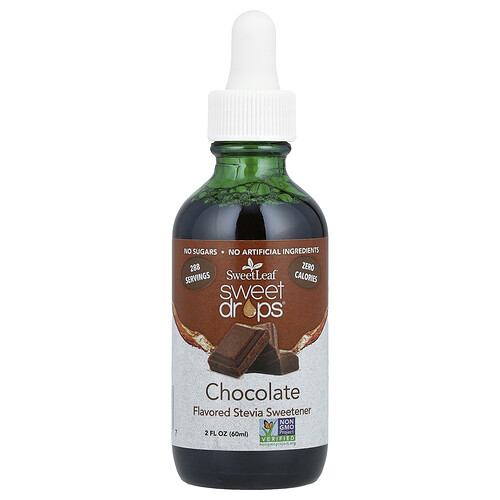 Sweetleaf Stevia Sweet Drops™, Chocolate, 2 fl oz (60 ml)