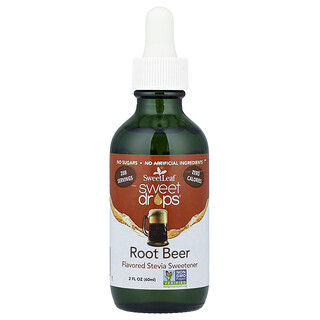 SweetLeaf Stevia, Sweet Drops®, Root Beer, 60 ml (2 fl oz)