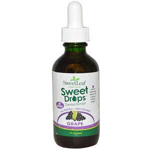 Отзывы о Виздом Натуралс, SweetLeaf, Liquid Stevia Sweet Drops, Grape, 2 fl oz (60 ml)